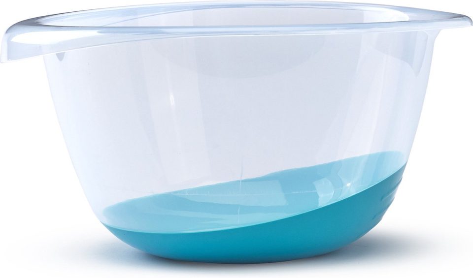 Whitefurze beslagkom /mengkom kunststof blauw 6 l