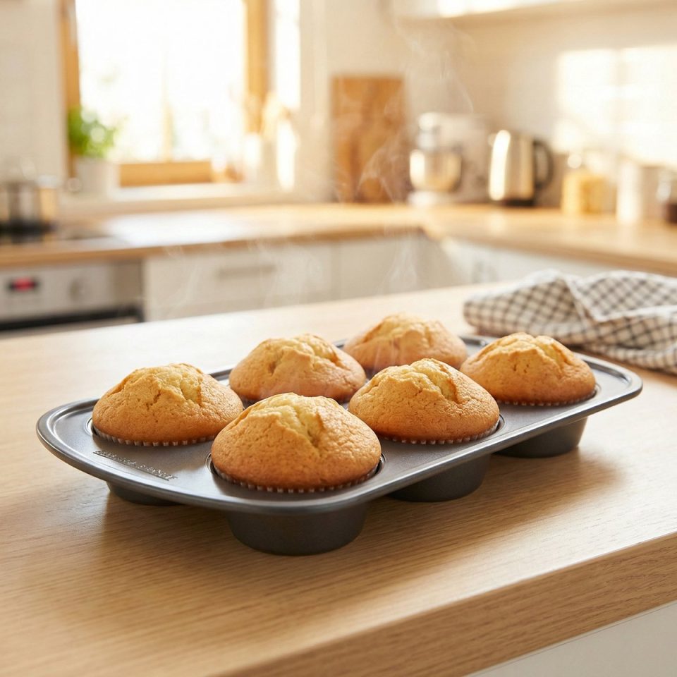 Baker’s Secret muffinvorm 6 Cups 31,3 x 18,6 cm