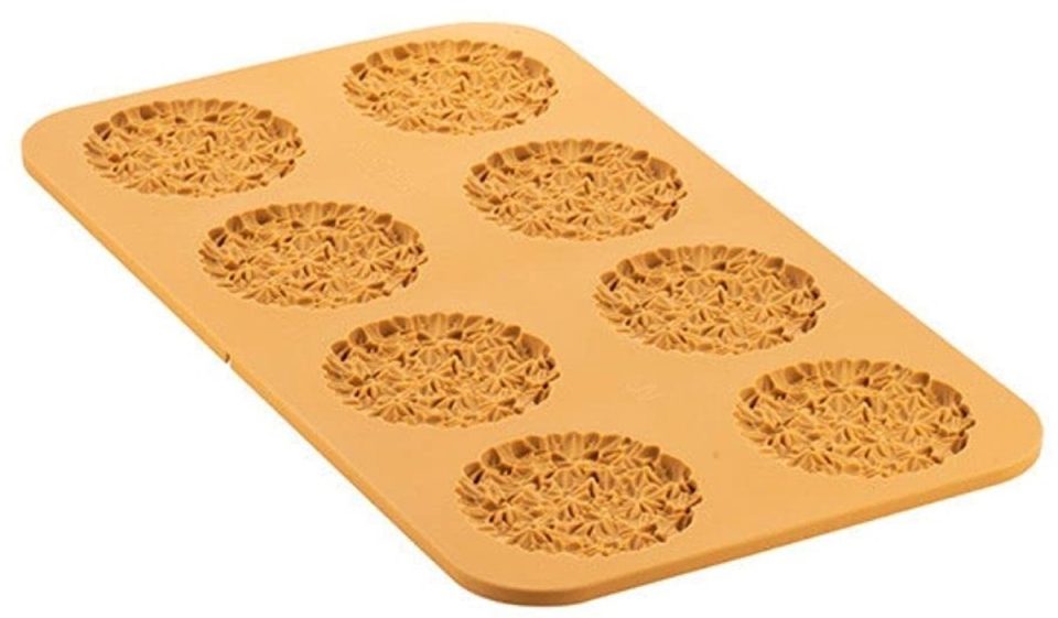 Unyqoos siliconen bakvorm met acht compartimenten voor creatieve desserts
