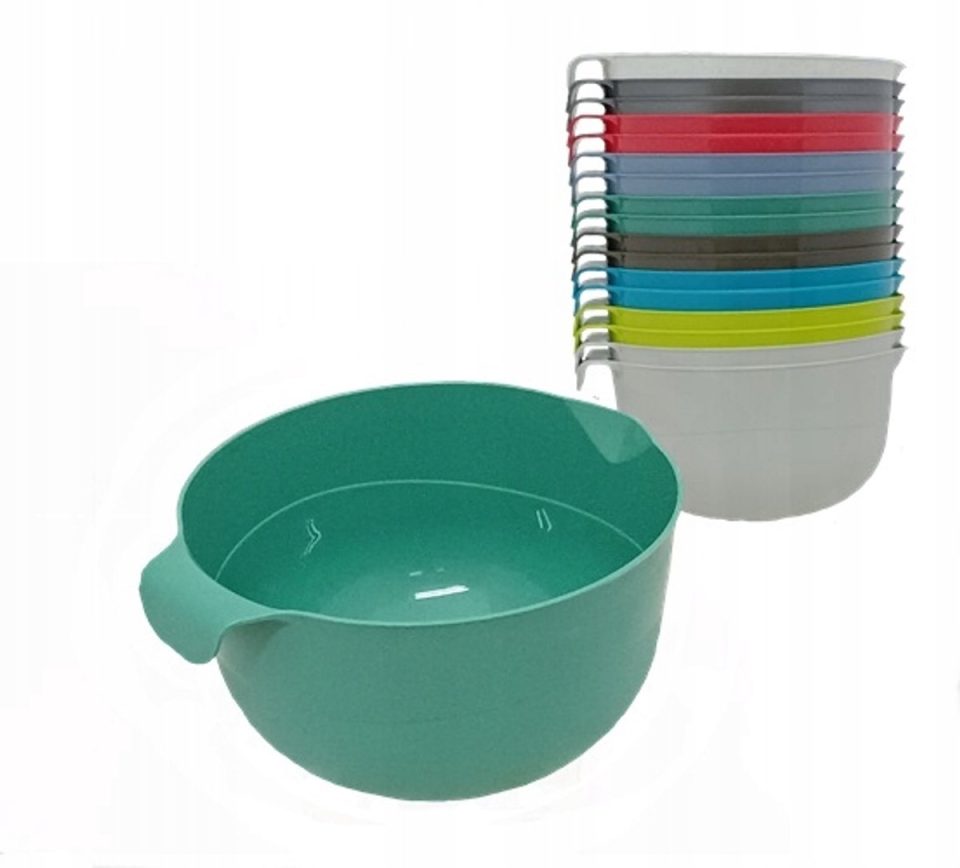 Jagiełło Plastic mengkom met schenktuit Ø19cm Keuken en Salade 2 l