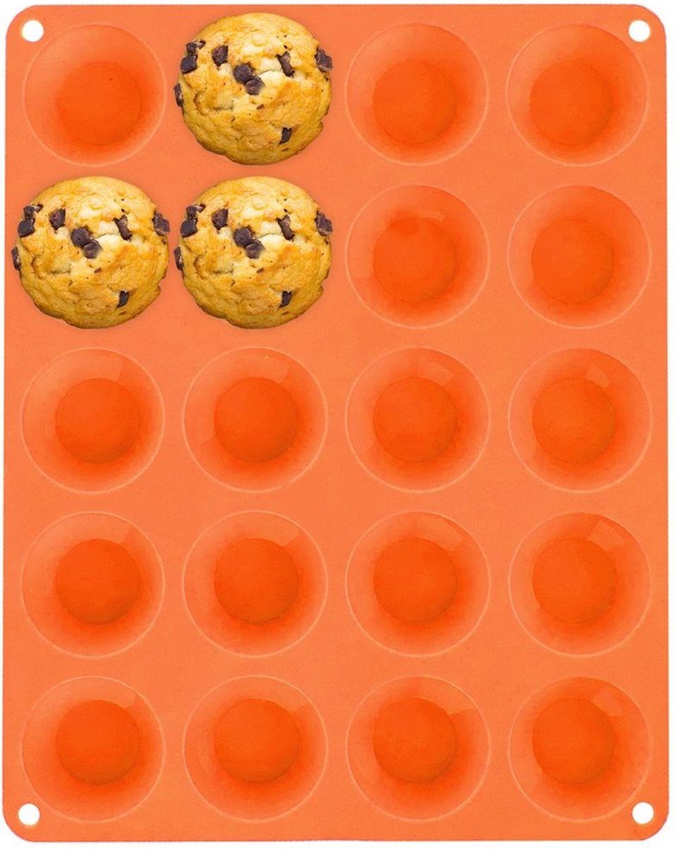 orion group muffinvorm Silicone Bruin Kleine Tulband sillinie