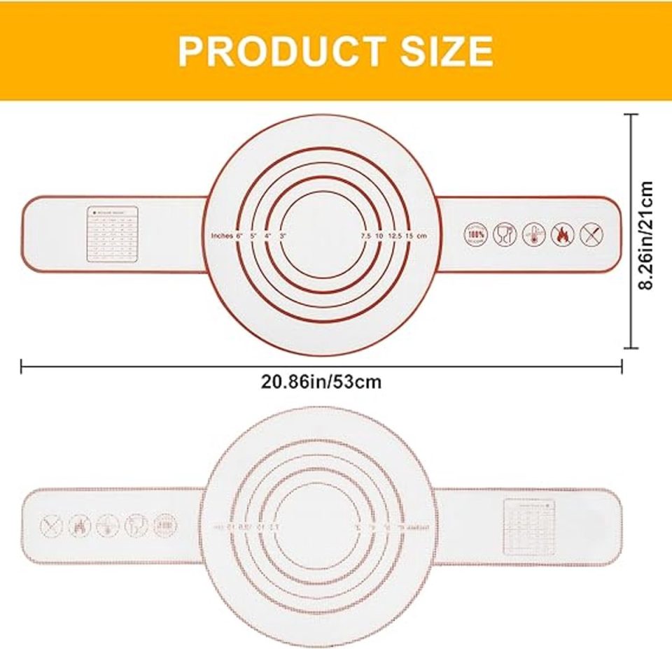 Famanu bakmat Siliconen voor Dutch Oven (2 stuks)
