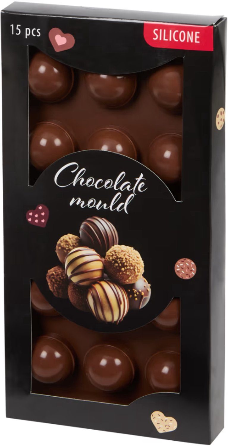 Chocolate mould chocolade mold siliconen Bolletjes