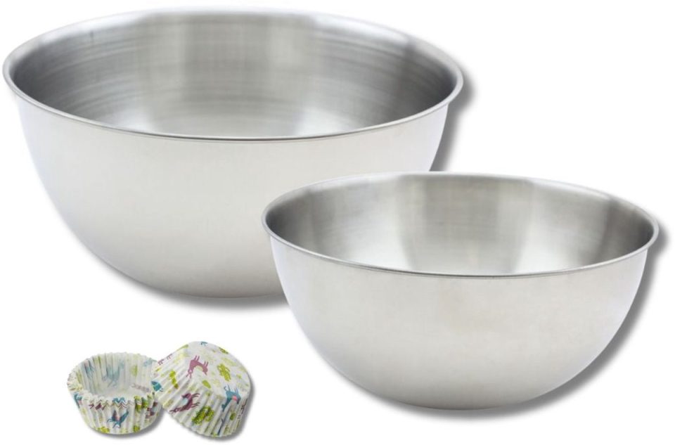 Zenker Set met een partij van 50 muffinvormpjes