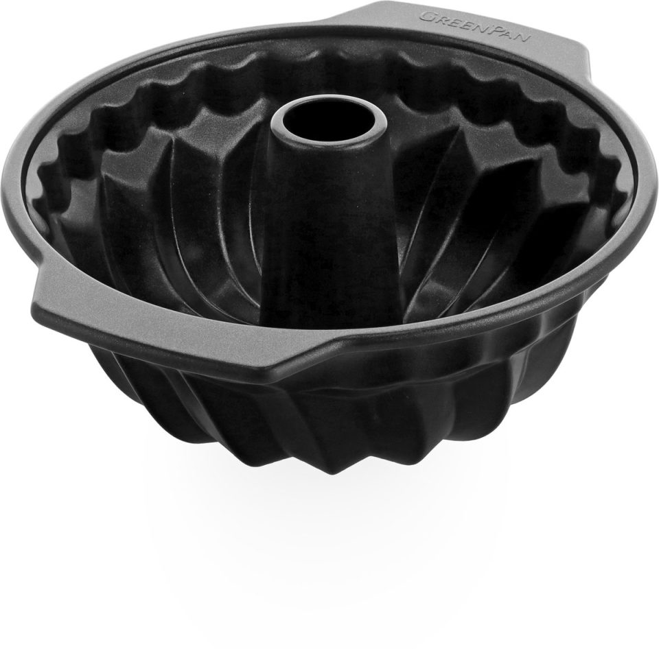 Greenpan tulbandvorm Bistro Zwart 24 cm
