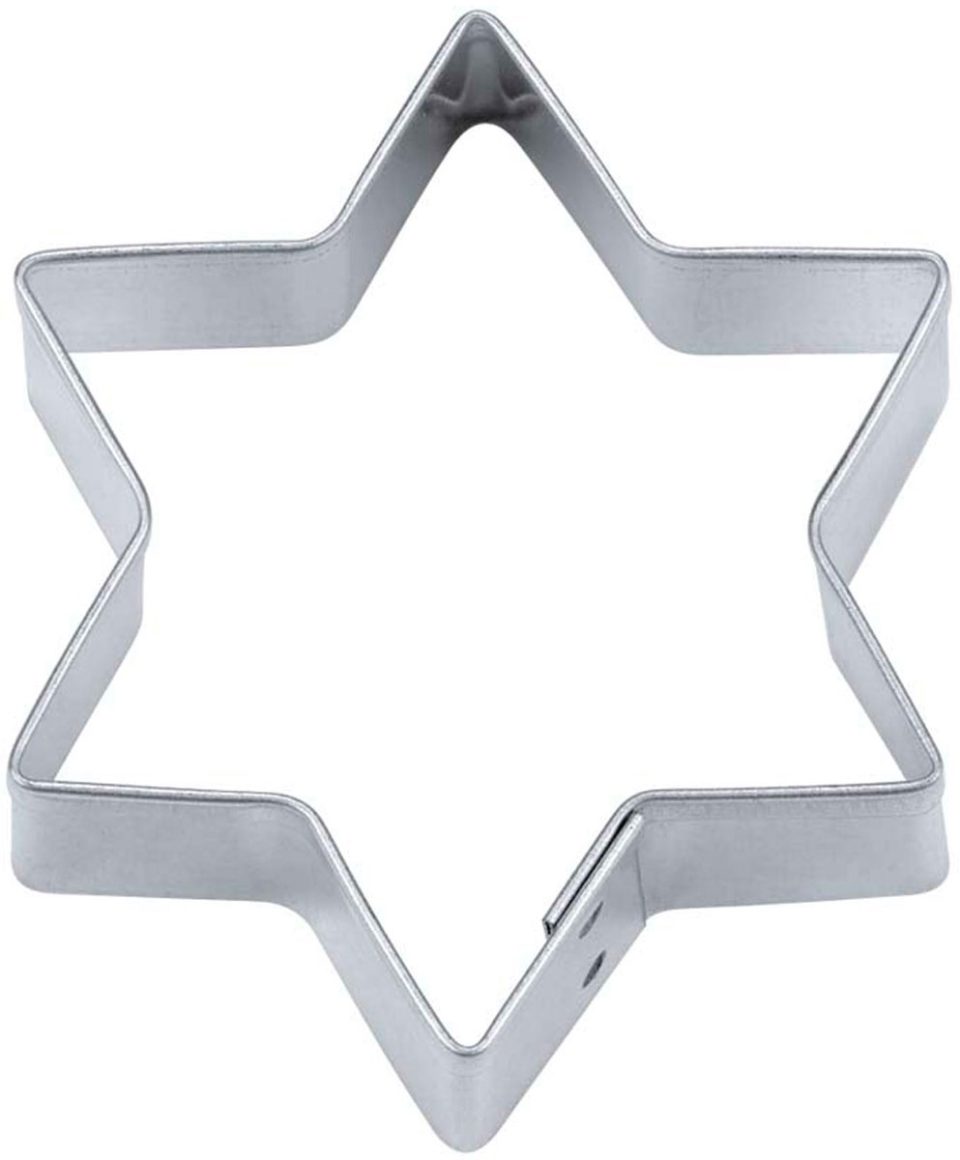 Städter koekjesvorm ster /H 6-puntig 15 cm 3 cm
