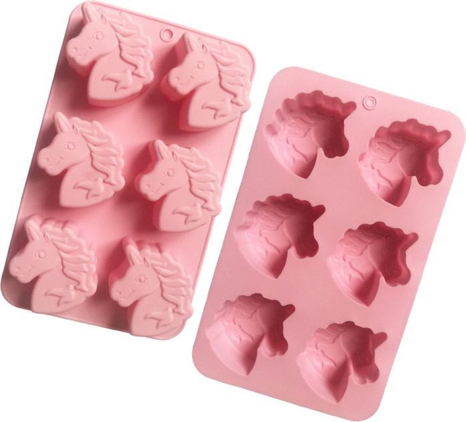 ProductGoods siliconen bakvorm Eenhoorn (6 stuks)