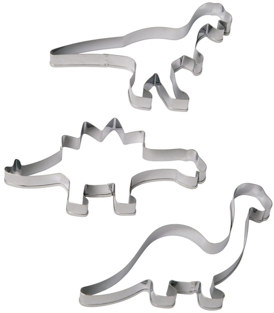 Brand New Cake uitsteekvormpjes Dinosaurus Set/3
