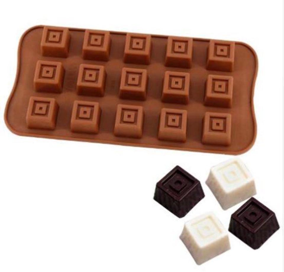 ProductGoods chocoladevorm Siliconen Vierkantjes