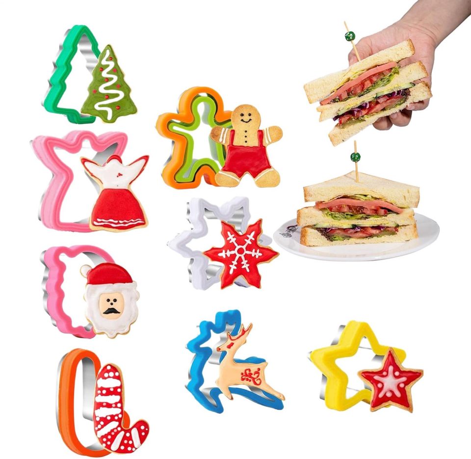 Famanu Kerst koekjesvorm set (8 stuks)
