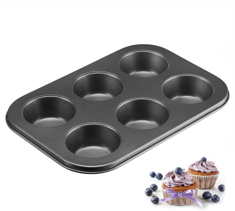 Westmark bakvorm voor 6 muffins 26,5 x 18,5 x 3 cm