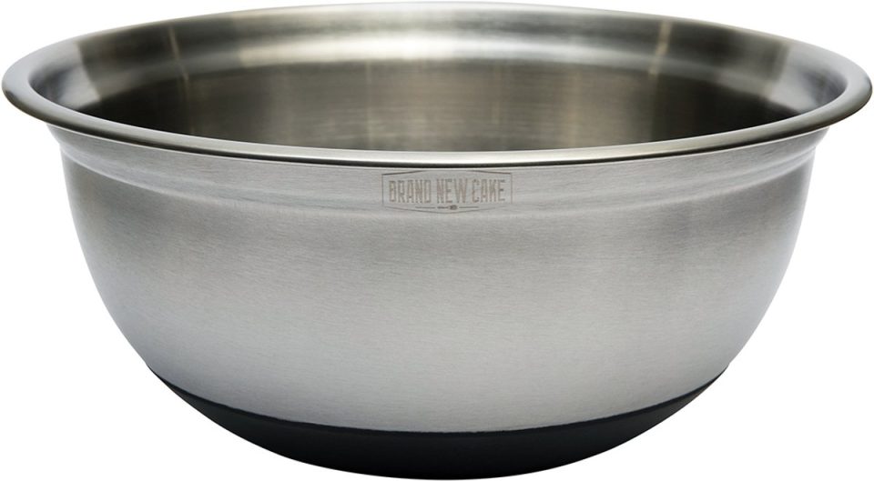 Brand New Cake beslagkom RVS Anti-Slip (Ø24cm) 3,2 l