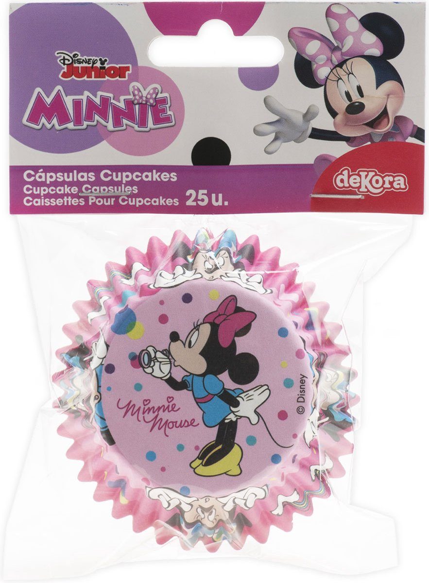 deKora Baking Cups Disney Minnie Mouse (25 stuks)