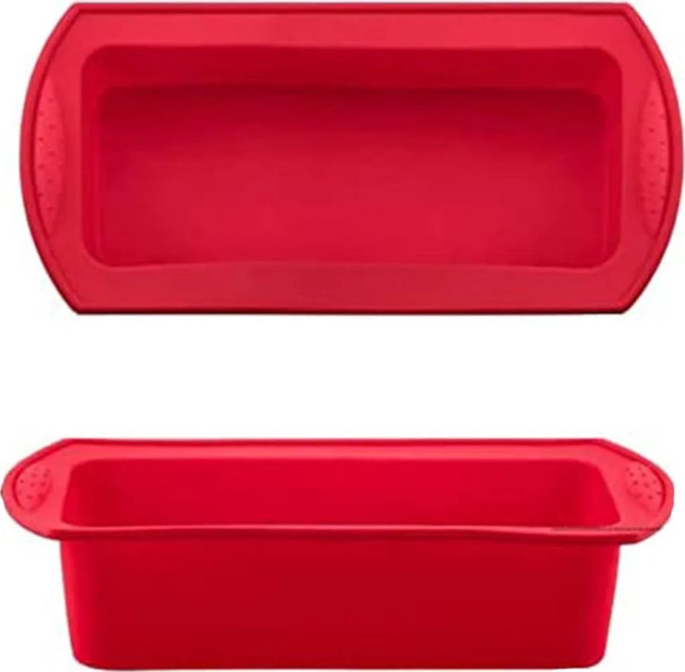 Veelkleurig Siliconen brood- en toastvormen Tweedelige set 6,5 cm