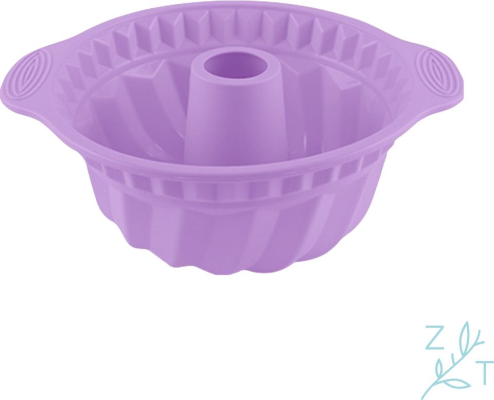 ZijTak bakvorm Spiraal Pastel paars