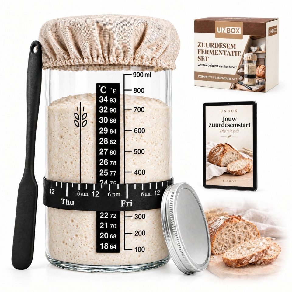 Unbox Zuurdesem Starter Set 1000 ml