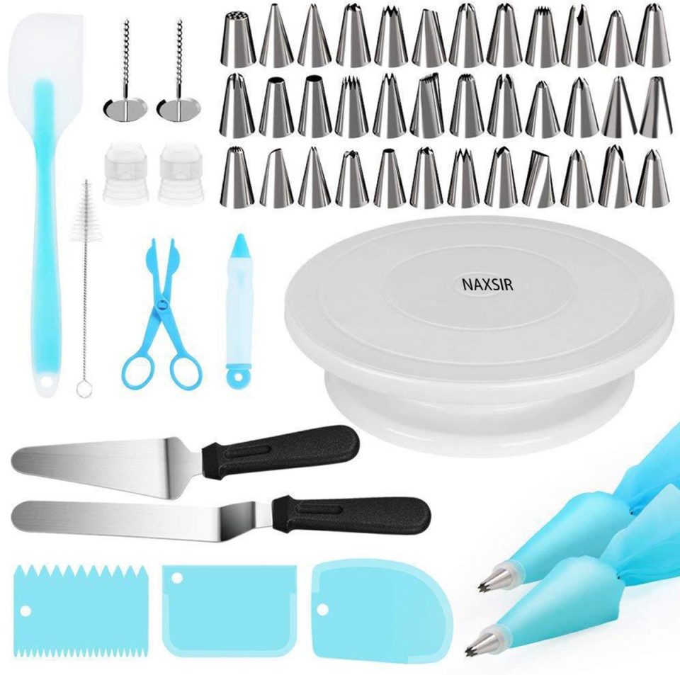 Naxsir Taart decoratie set 52 delig