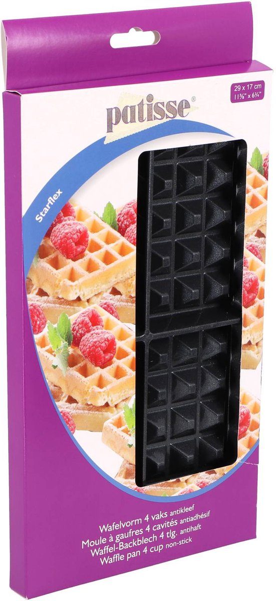 Patisse Wafelvorm 4 vaks