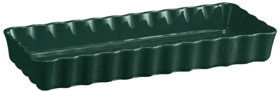 Emile Henry taartvorm lang rechthoekig Cèdre 360 x 150 mm