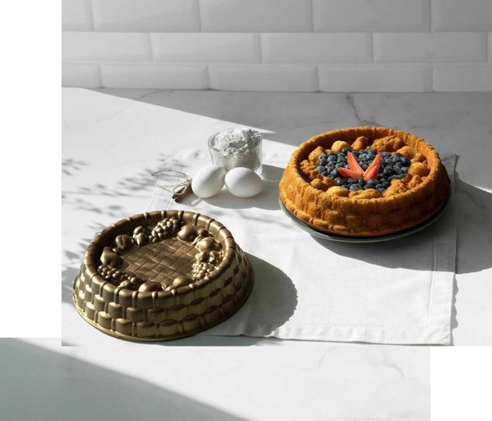 Nehir cakevorm Homestar Violet Patisse Profi Taart vorm gold 26 cm