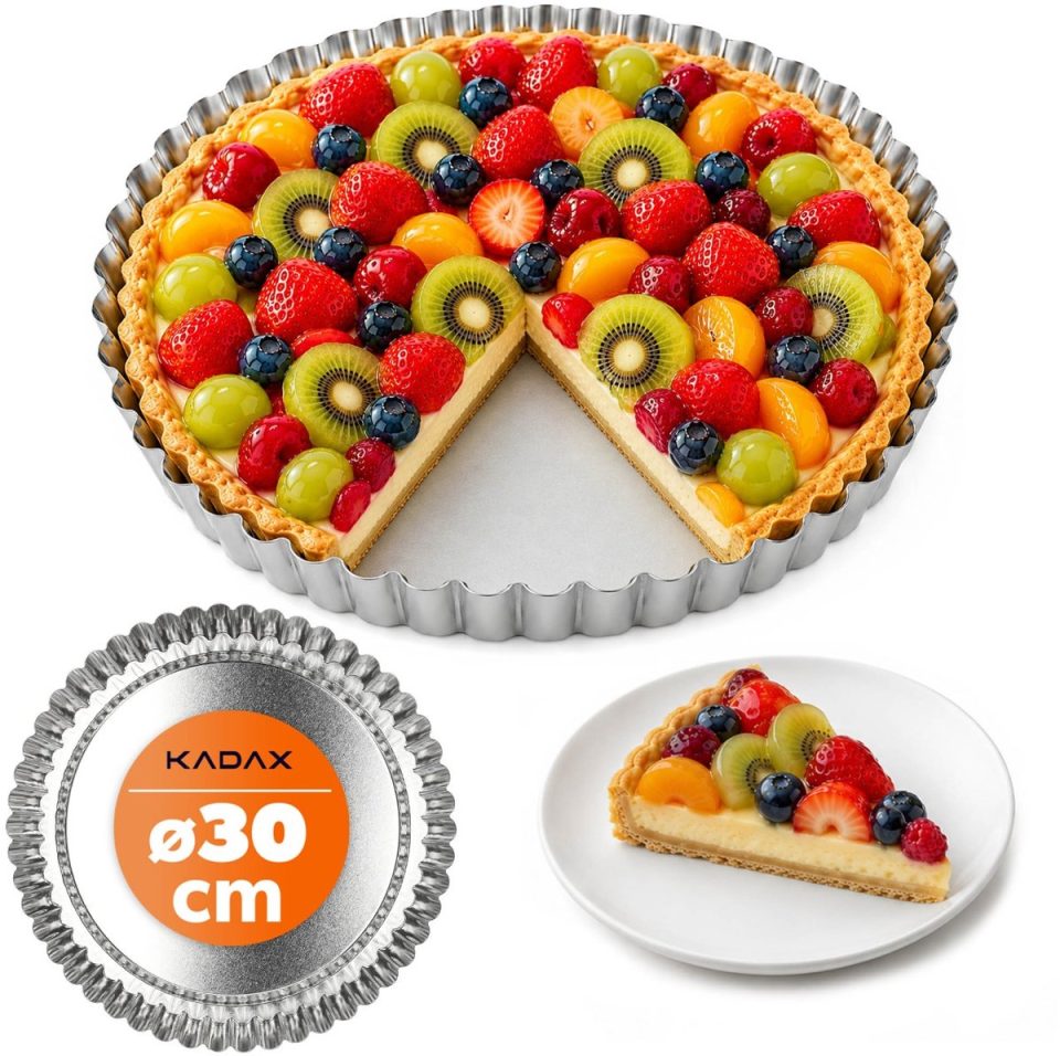 Kadax Tartelette vormpjes van verzinkt 30 cm