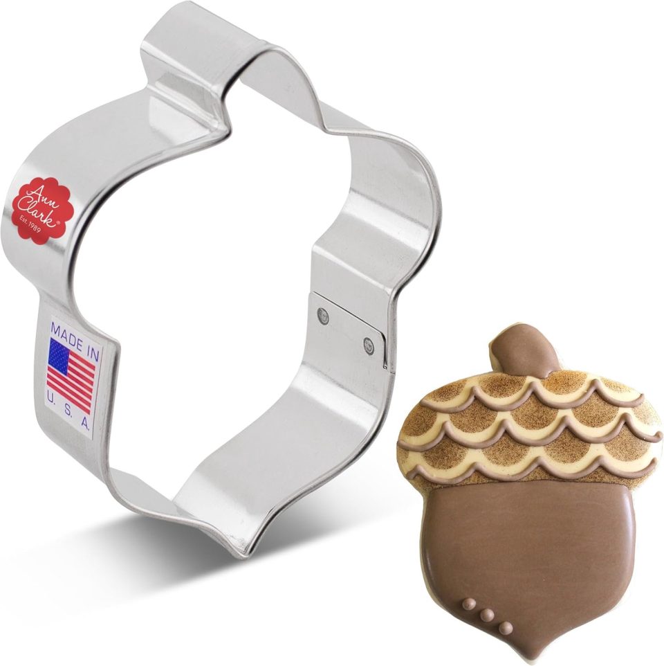 Ann Clark Cookie Cutters Grote Eikel Koekjesvorm 3.5 inch Bakken & Knutselen