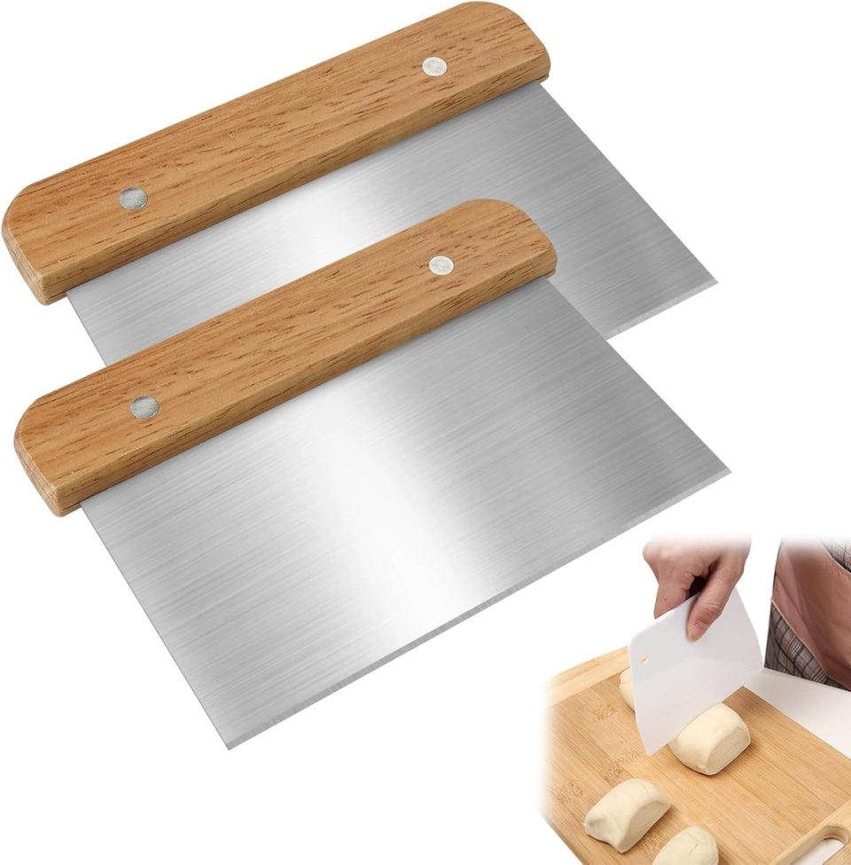 Oimg Deegschraper RVS 15 cm (2 stuks)