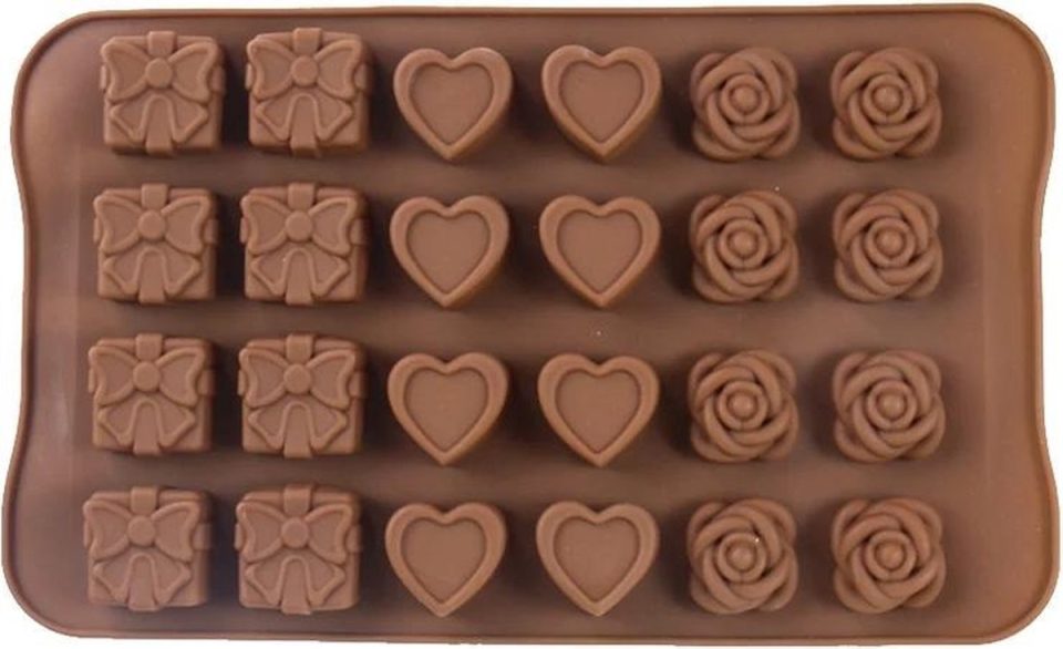 Chocolate Dreams chocolade Siliconen vorm assortiment hart bloem cadeau