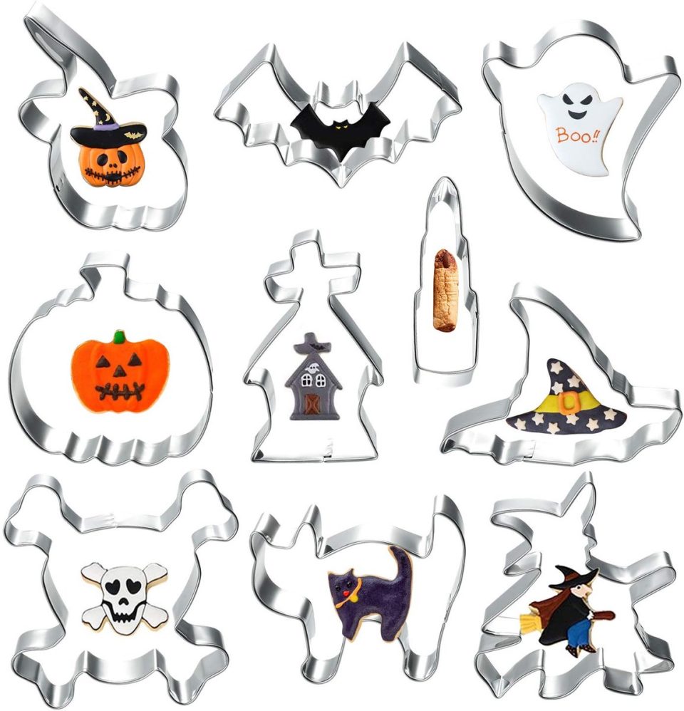 Kohmui Halloween koekjesvormpjes (10 stuks)