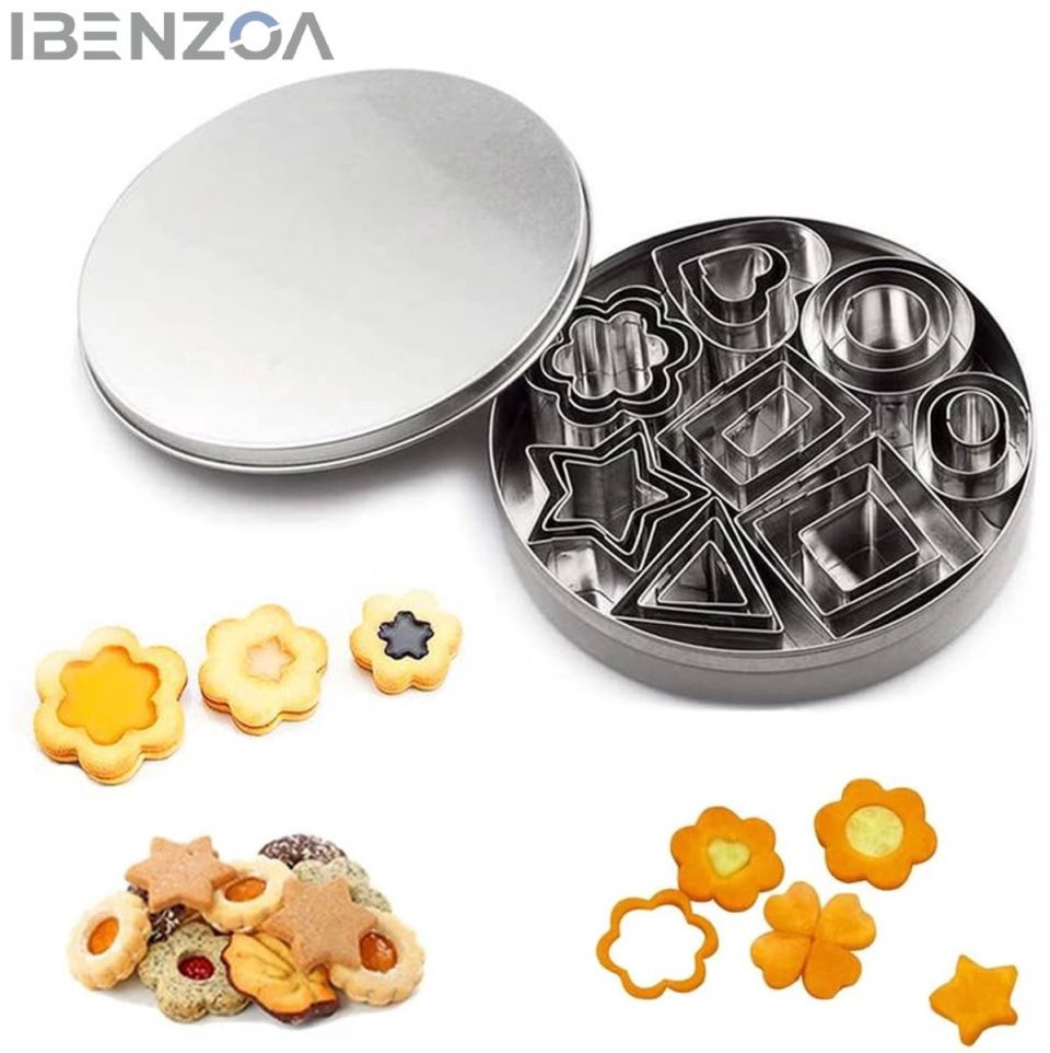 Ibenzoa Mini Uitsteekvormen (24 stuks)