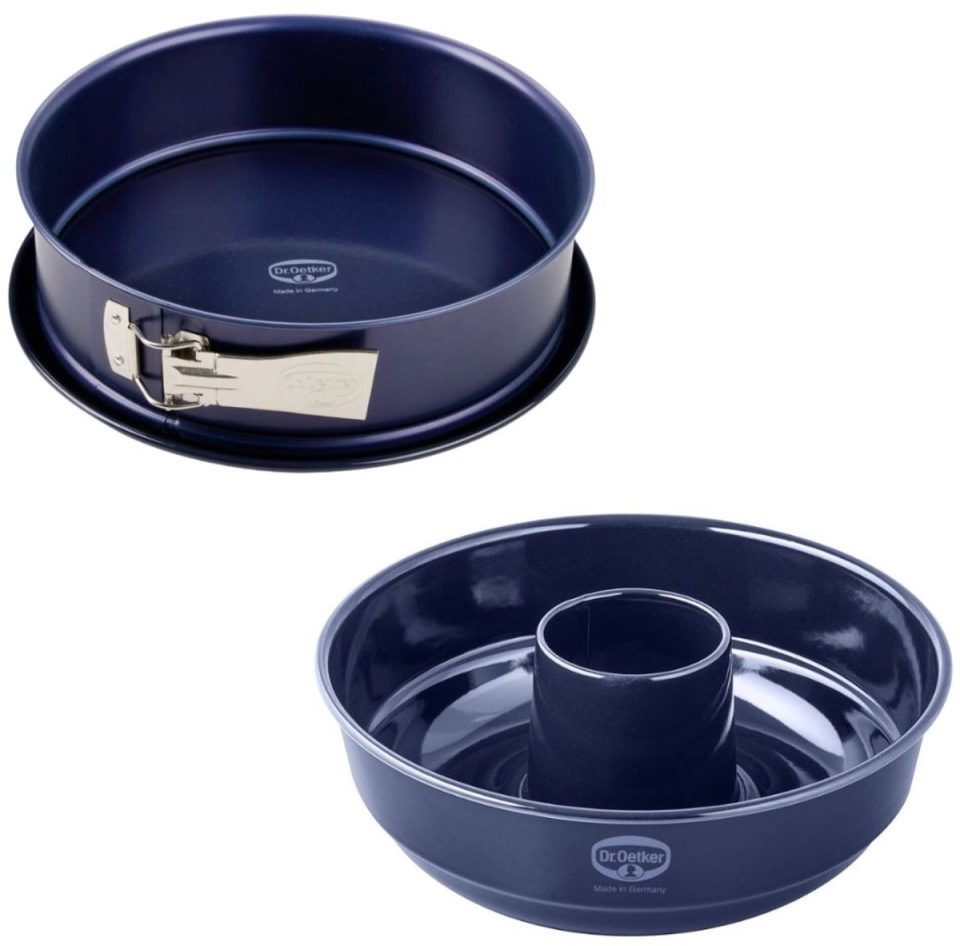 Dr. Oetker Set van een springvorm en een savarinvorm 26 cm