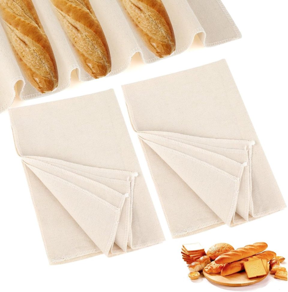 Huttutu Rijsdoek voor Brood 48 x 36 cm (2 stuks)