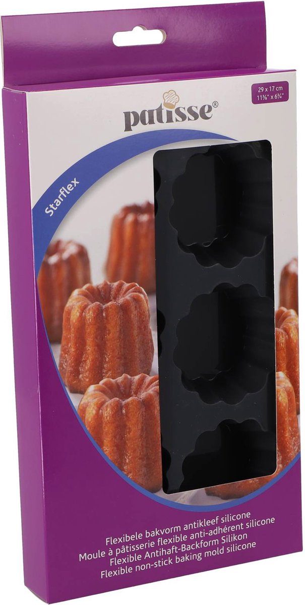 Patisse taartvorm Mini 6 vaks