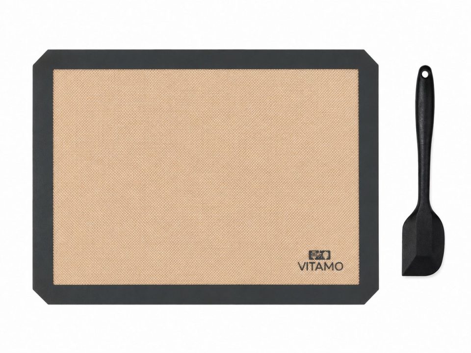 Vitamo bakmat Siliconen Grijs 22 cm 29,5 x 42 cm
