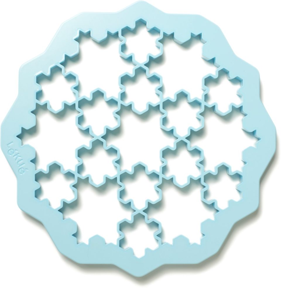 Lékué uitsteekvorm Koekjes Sneeuwvlokjes Blue