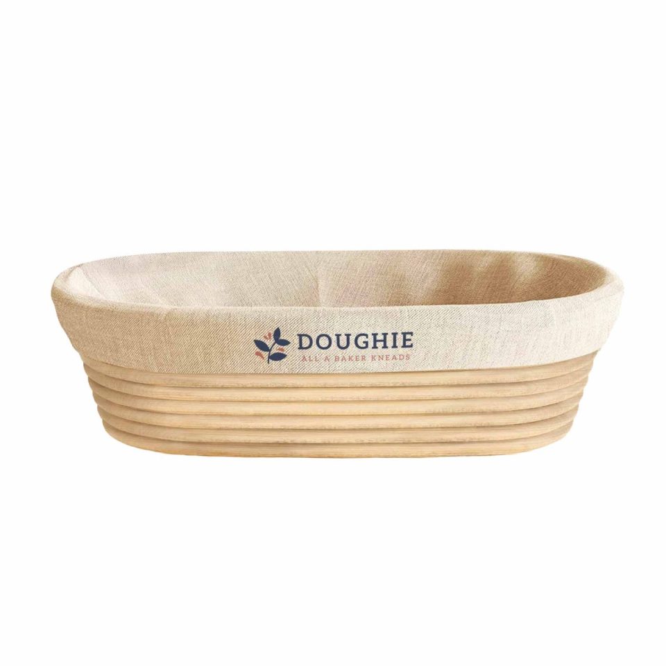 Red Gazelle rijsmand Doughie Ovale Inclusief Deegkleed 35 cm