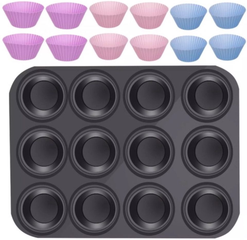 Ruhhy bakvorm Muffin 12 cups 35 x 26,5 cm