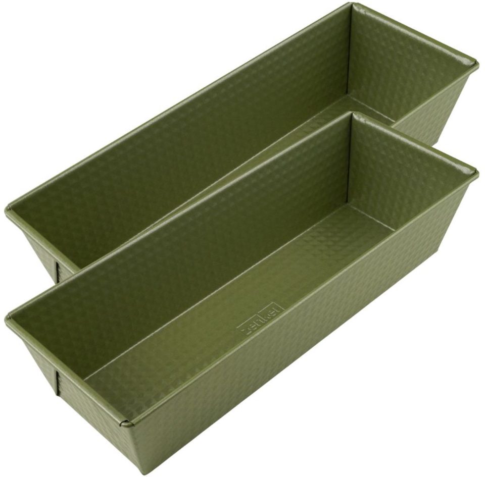 Zenker Set van 2 groene cakevormen Green Vision 30 cm