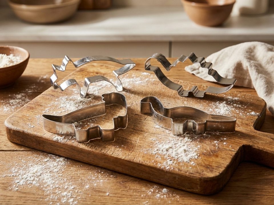 Livo Koekvormpjes Dinosaurus 4 delige