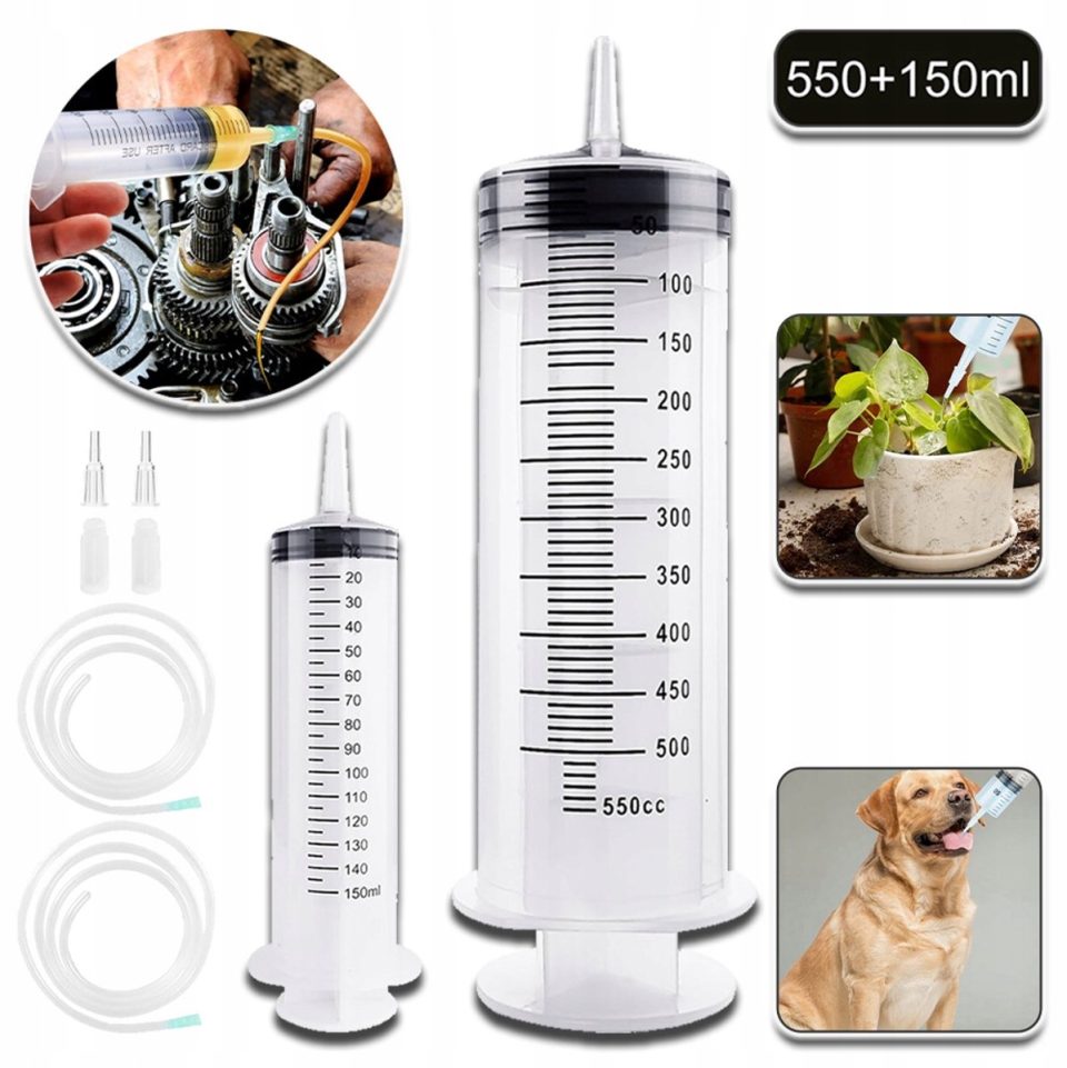 Chooly Spuitenset Met Grote Capaciteit ( En) 150 ml 550 ml