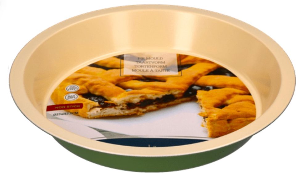 La Cucina taartvorm met antiaanbaklaag Groen 23 x 3,2 cm