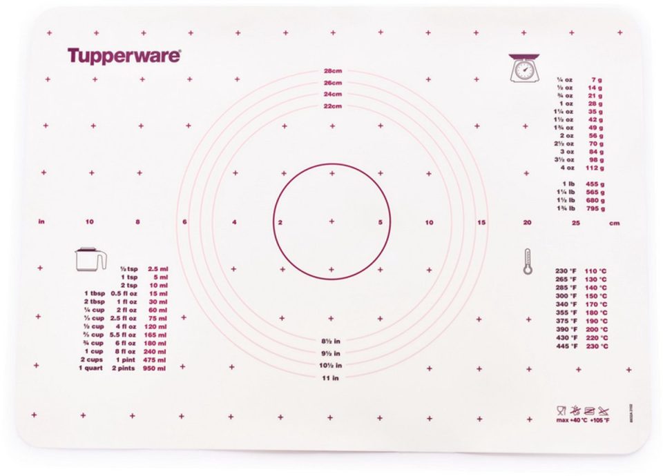 Tupperware Placemat ( bakken) Nieuwe Kleur