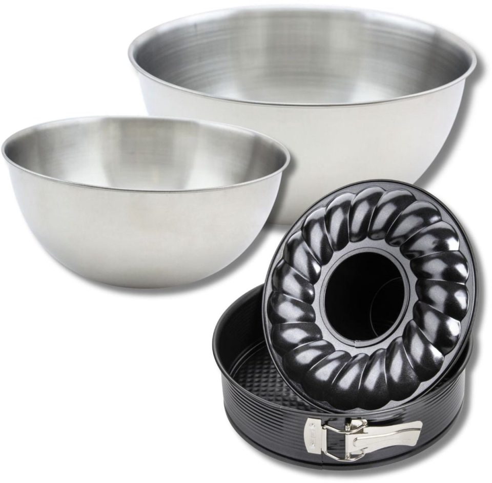 Zenker springvorm Set bestaande uit 1 en Savarinvorm 26 cm