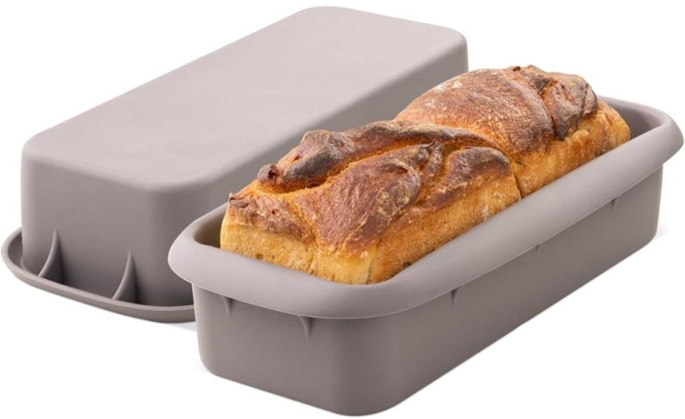 Famanu siliconen bakvorm rechthoekig voor brood 30 x 11,6 x 7,5 cm