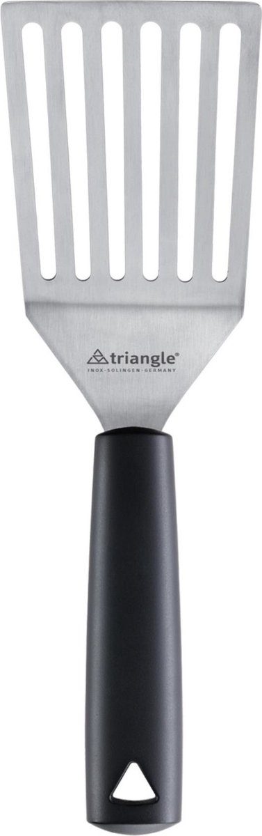 Triangle paletmes met Knik en Gleuven Multifunctioneel RVS 28,5 cm