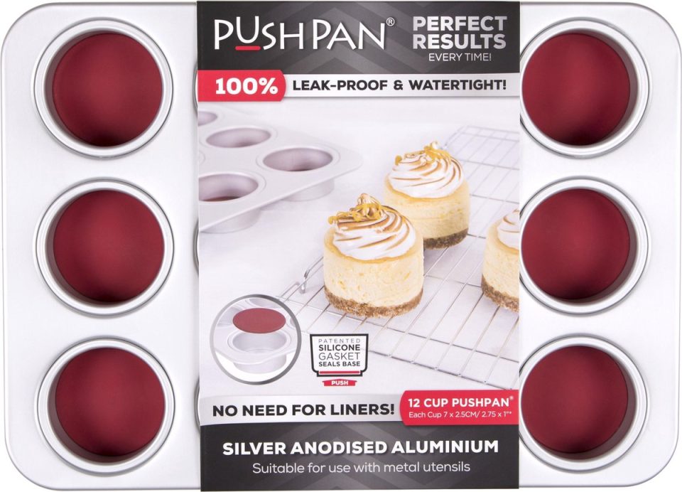 Wham muffinvorm PushPan (12 stuks)