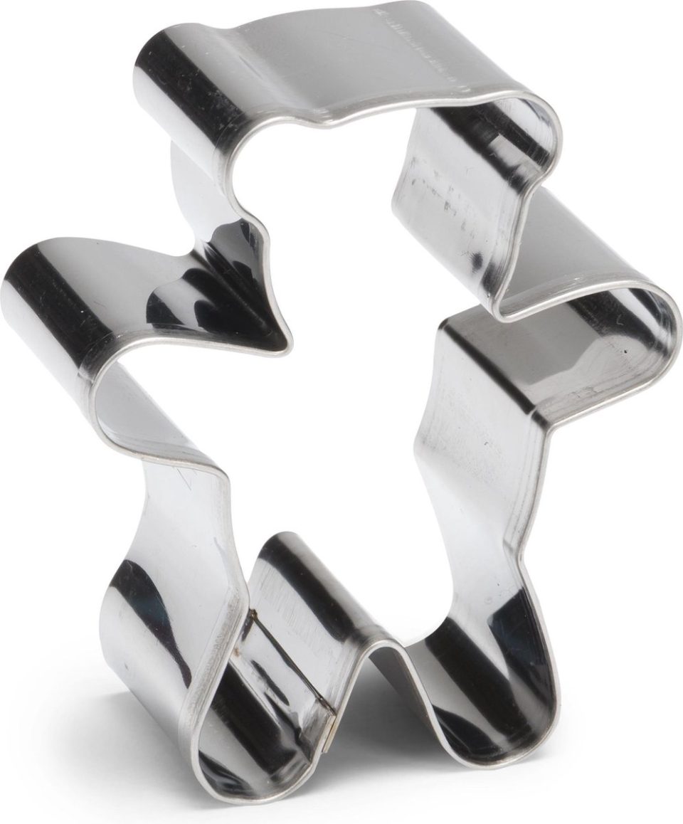 Patisse uitsteekvorm Teddybeer RVS zilver 6 cm