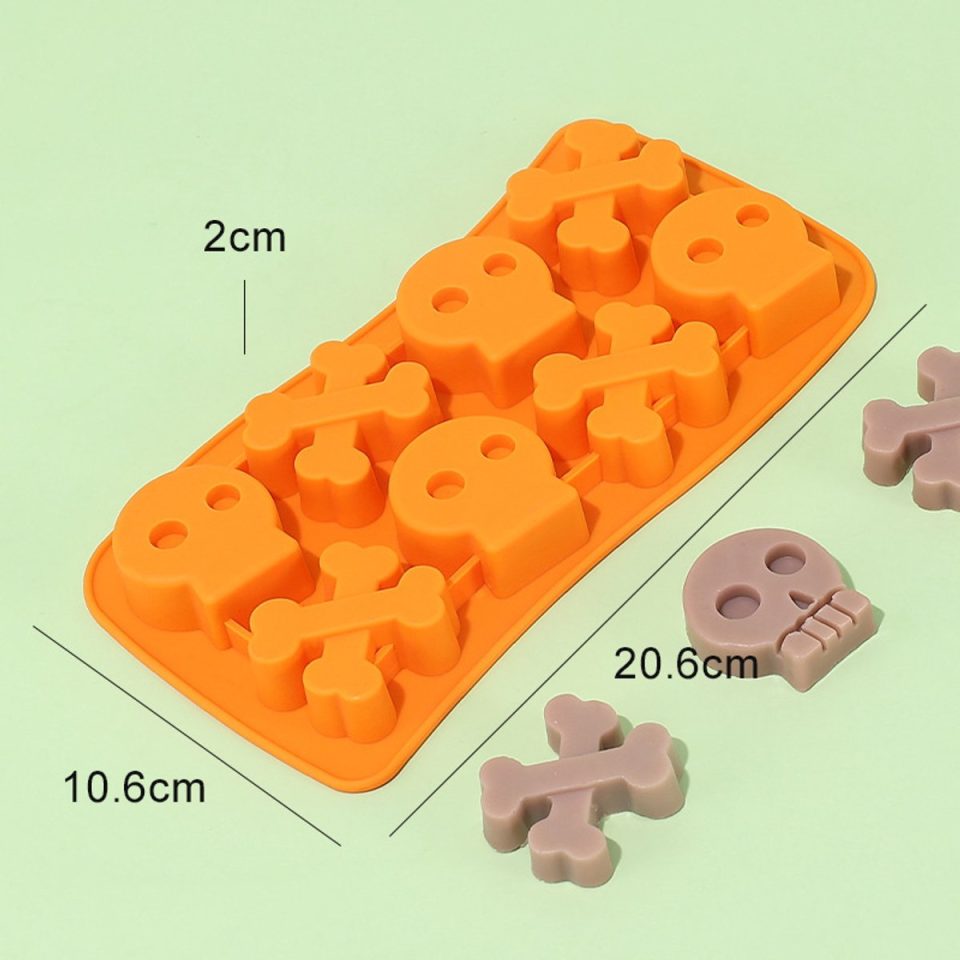 Sanorum siliconen bakvorm Halloween Koekjesstekers Set Onmisbaar voor Halloween van food-grade kwaliteit moeiteloos de feestsfeer cre