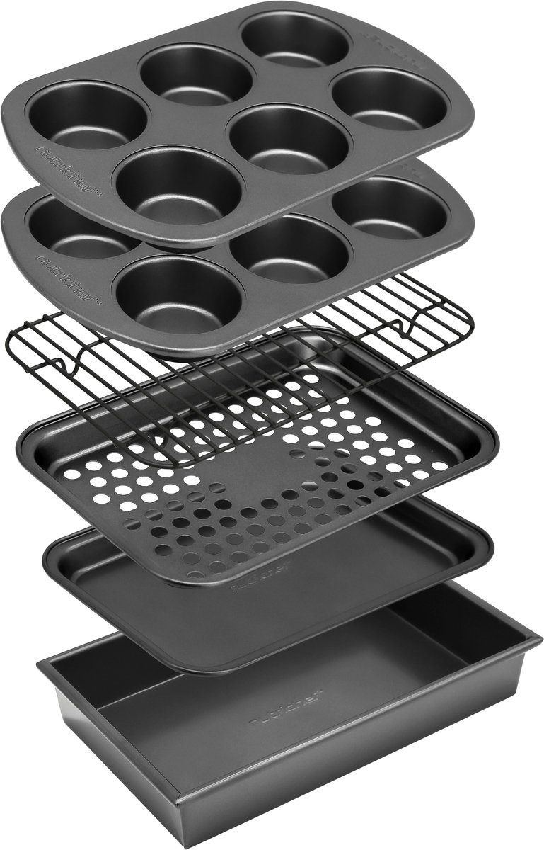 Nutrichef bakvorm 6-delige Set