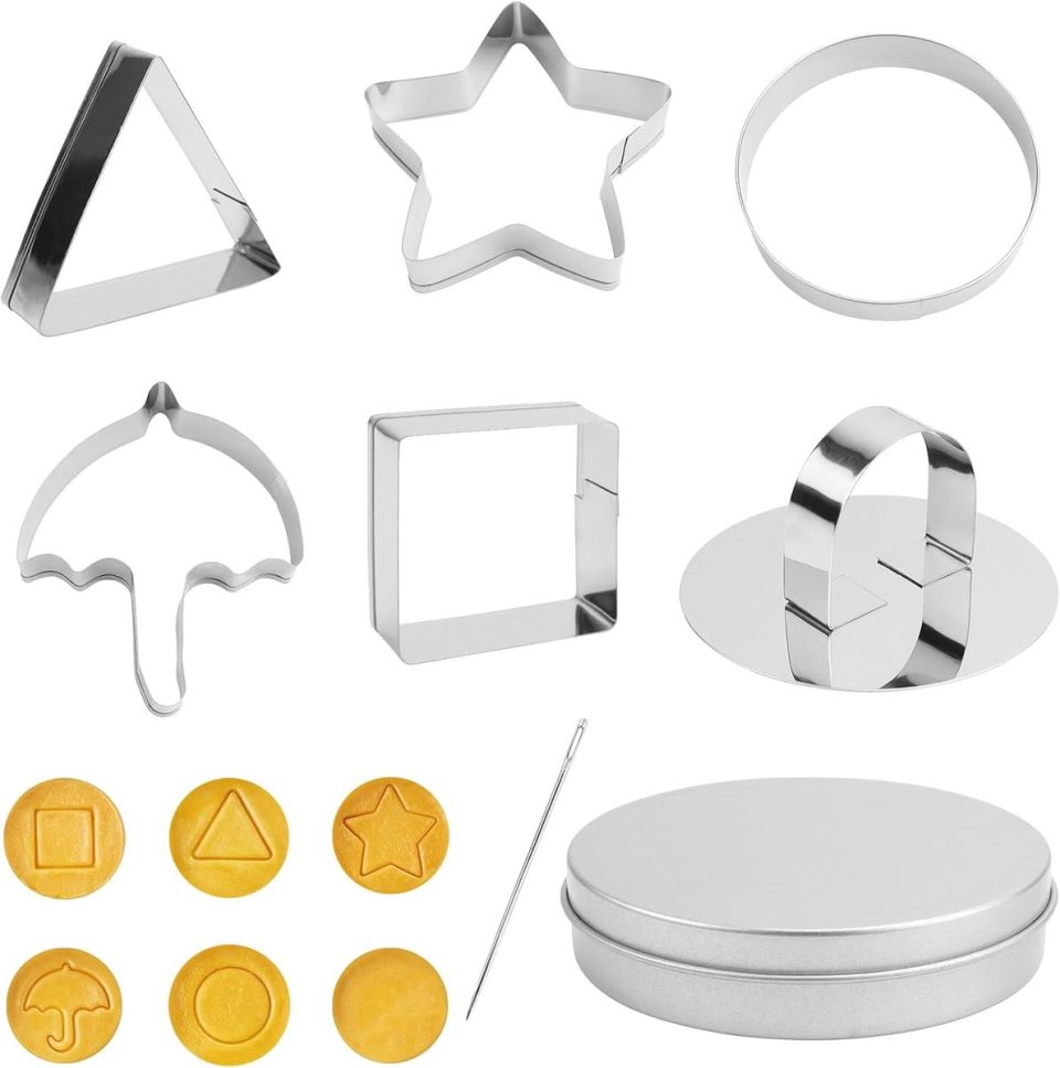 Famanu Uitsteekvormen set (8 stuks)